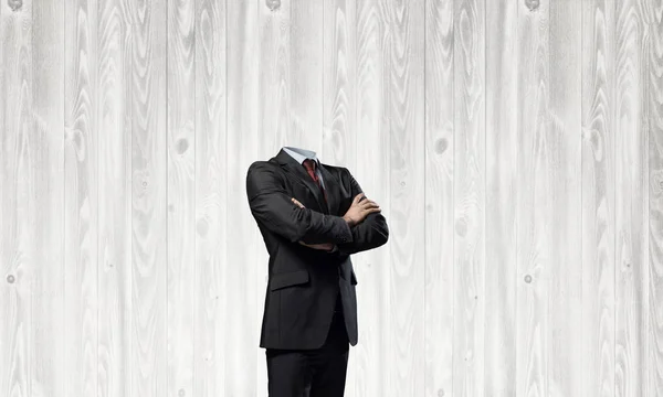 Businessman without head