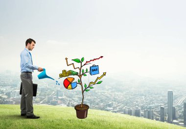 yatırım ve finansal büyüme kavramı