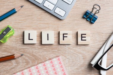 İş ve pazarlama kavramsal word 