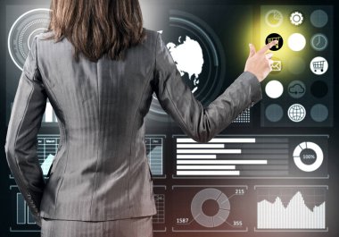 İşkadını sanal panel arayüzü ile çalışma