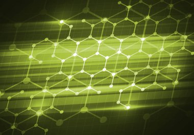 Soyut bağlantı yapısı arka plan