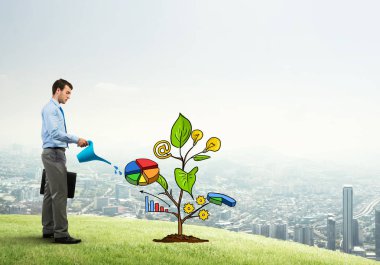 yatırım ve finansal büyüme kavramı