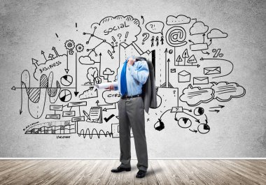 işadamı baş olmadan