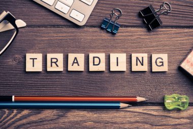 harflerle ahşap öğeleri 