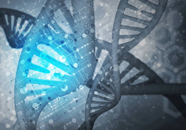 DNA molekülleri arka plan — Stok fotoğraf