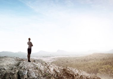 Başarı kavramı zirvesine ulaşmak 