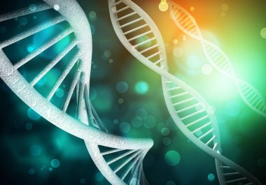 DNA molekülleri arka plan 