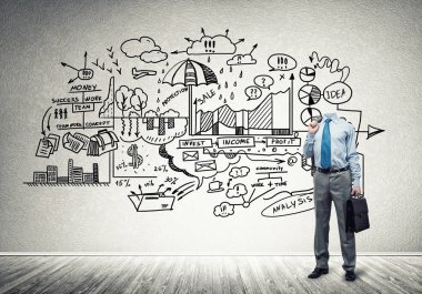 işadamı baş olmadan