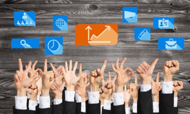 El hareketleri ve simgeler kümesi