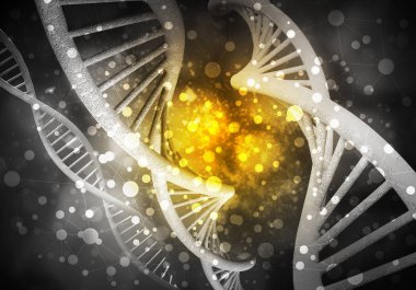 DNA molekülleri arka plan 