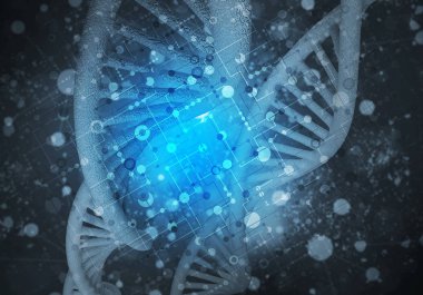 DNA molekülleri arka plan 