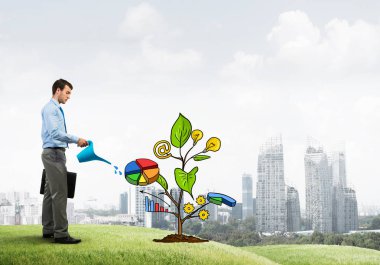 yatırım ve finansal büyüme kavramı