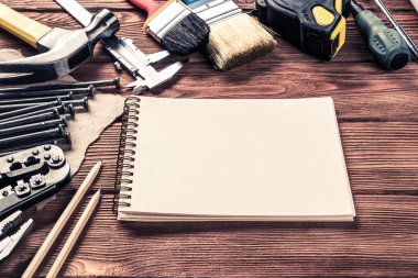 Çeşitli onarım araçları