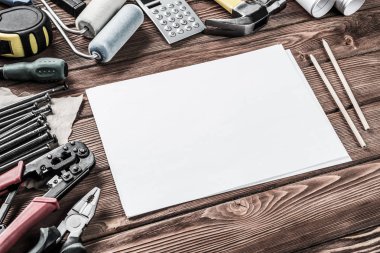 Çeşitli onarım araçları