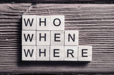 Ahşap küpleri kavramları yazım