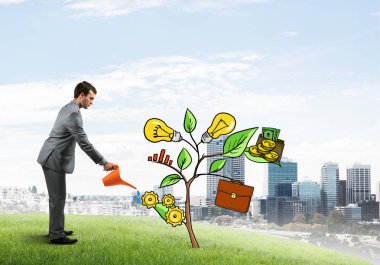 yatırım ve finansal büyüme kavramı