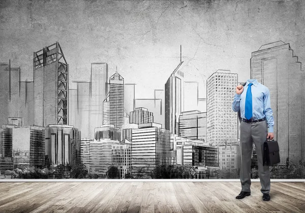 Hombre de profesión de ingeniero — Foto de Stock