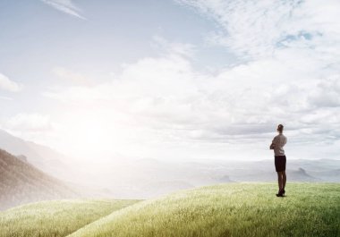 Başarı kavramı zirvesine ulaşmak