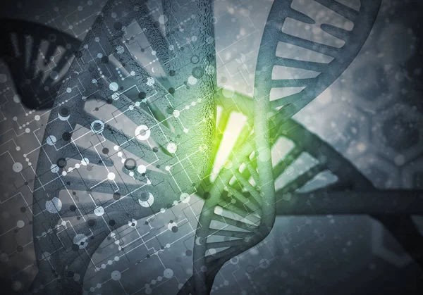 Hintergrund der DNA-Moleküle, — Stockfoto