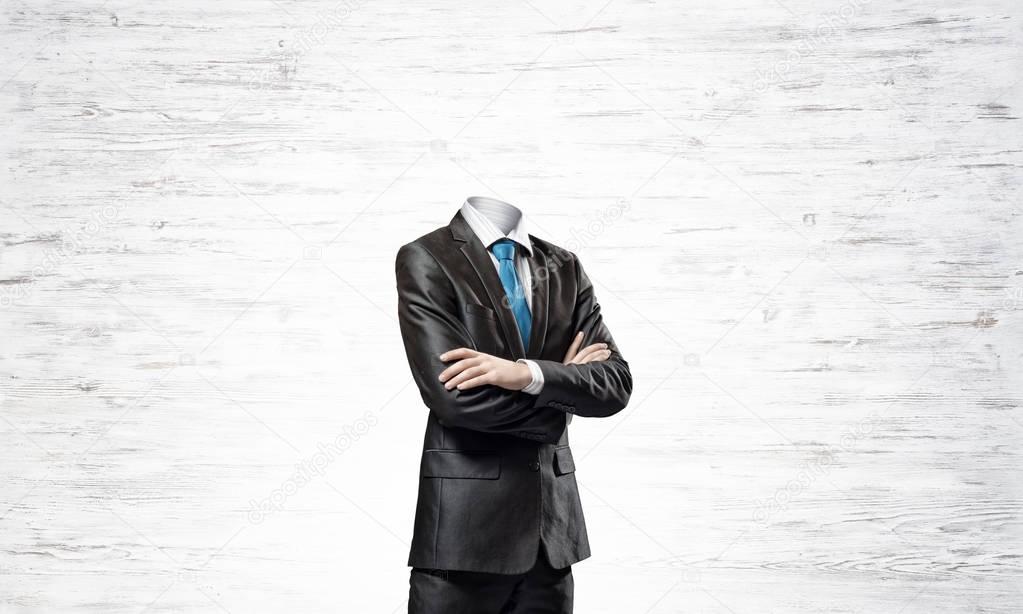 Concept of Headless businessman