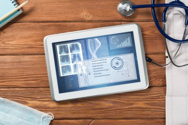 Tablet bilgisayar ve doktor araçları