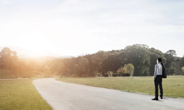 Seu caminho para o conceito de sucesso — Fotografia de Stock