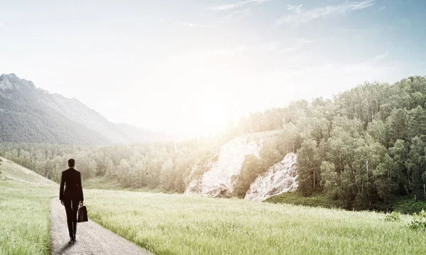 Ihr Weg zum Erfolgskonzept — Stockfoto