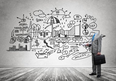 Başsız mühendis adam 