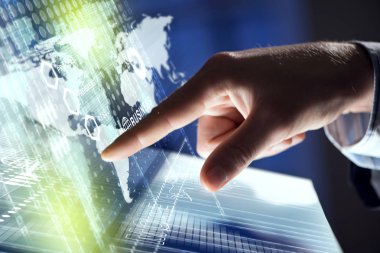 sanal panel dokunmadan el