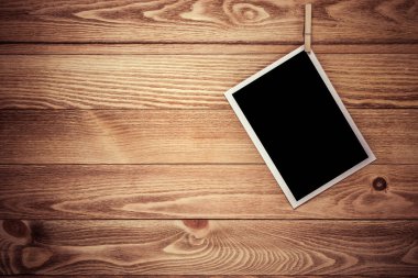 Siyah fotoğraf çerçevesi