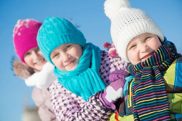 Winter fun activity — Stock Photo, Image