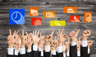 El hareketleri ve simgeler kümesi