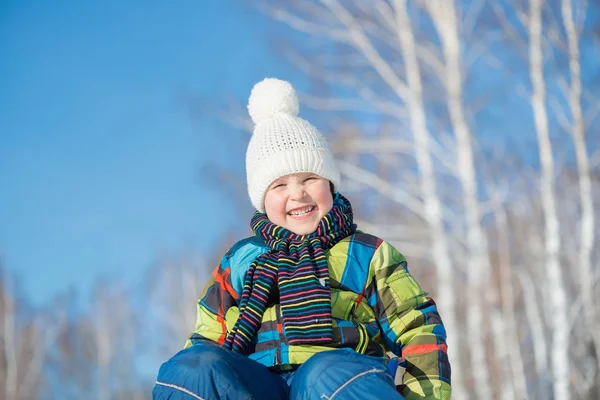 Winter fun activity — Stock Photo, Image