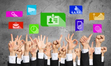 El hareketleri ve simgeler kümesi