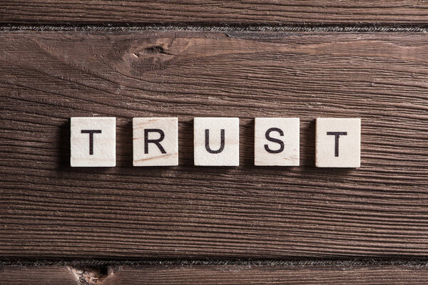 wooden elements with letters