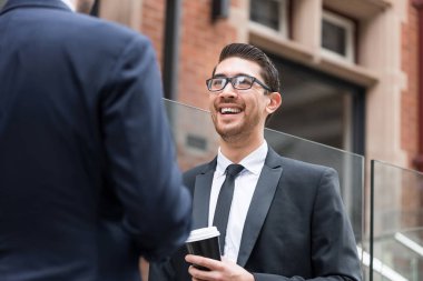 Kahve molası işadamları