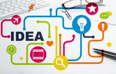 Ağ ortamı arkaplanı