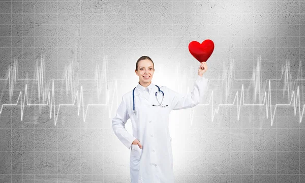 Check your heart — Stock Photo, Image