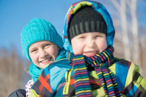 Winter leuke activiteit — Stockfoto