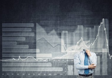 Başsız dalgın işadamı