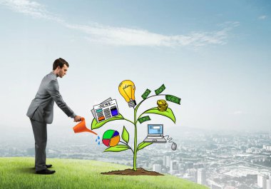 yatırım ve finansal büyüme kavramı