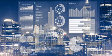 Modern teknolojiler arka plan 