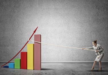 Garph iple çekerek işkadını  