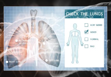 Medya tıp arka plan 