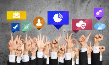 El hareketleri ve simgeler kümesi