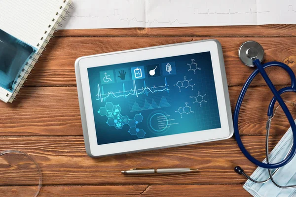 Tecnologías digitales en medicina —  Fotos de Stock