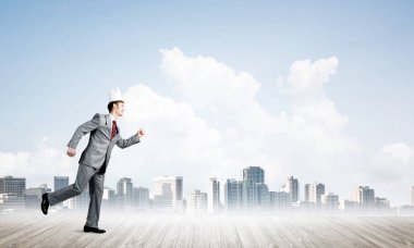 genç yakışıklı işadamı 