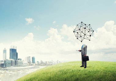 İş konsepti olarak sosyal ağ