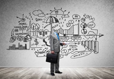 işadamı baş olmadan