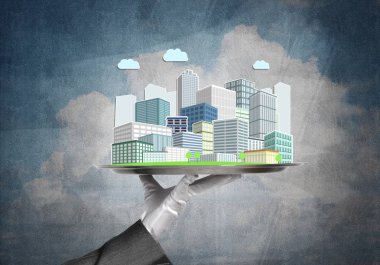 Garson kentsel inşaat sunulması 